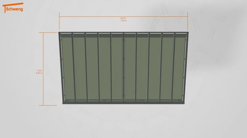 #DE Schweng Terrassenüberdachung S400 (ID 9wpzwy)