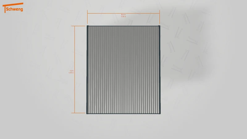 #DE Schweng Flachdachcarport C600+ (ID ygnwk3)