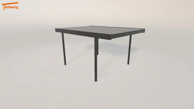 #DE Schweng Flachdachcarport C600 (ID 2qgy3g)