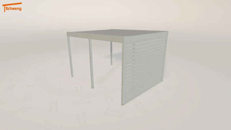 #DE Schweng Flachdachcarport C600 (ID 5mgx2z) #MTG