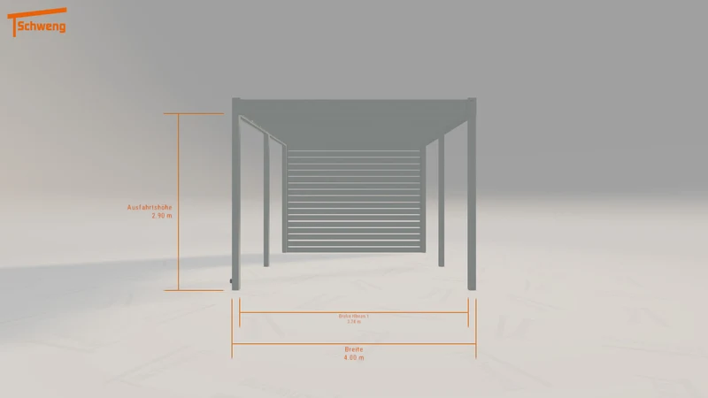 #DE Schweng Flachdachcarport C600 (ID 5mgx2z) #MTG