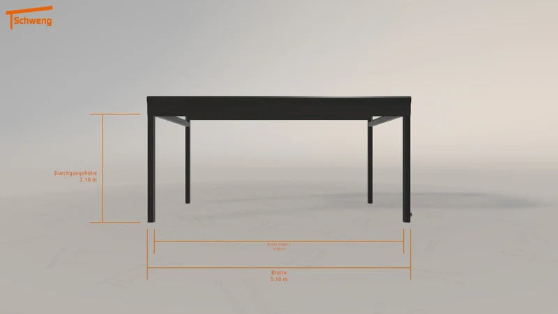 #DE Schweng Terrassenüberdachung S400 (ID 85r28n)