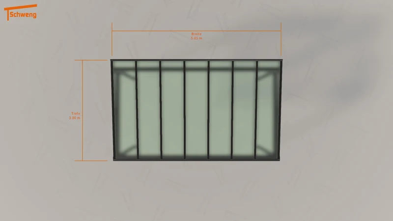 #DE Schweng Terrassenüberdachung S400 (ID x7kpwg)