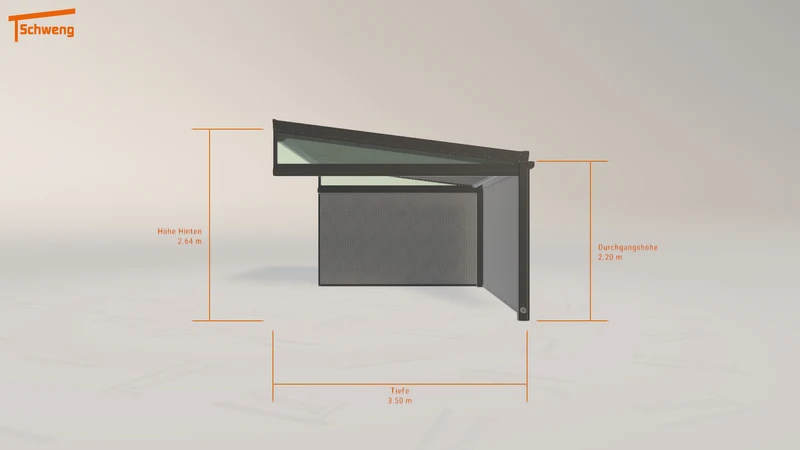 #DE Schweng Terrassenüberdachung S400 (ID 9wdz87)