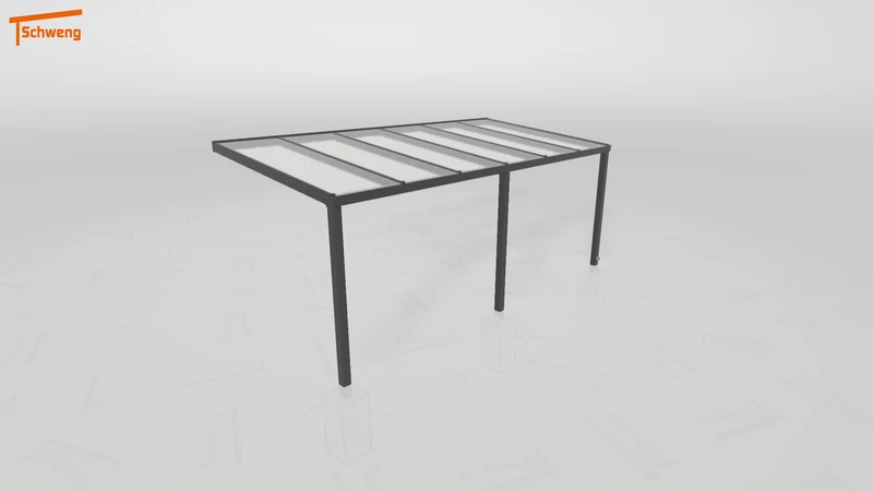 #DE Schweng Pultdachcarport S350 (ID rjz7gm)