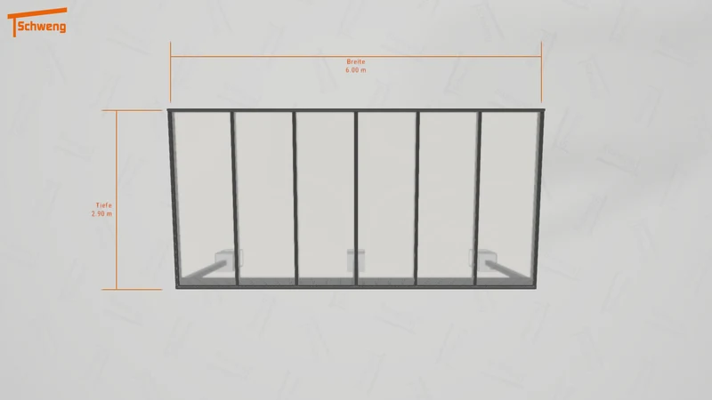 #DE Schweng Pultdachcarport S350 (ID rjz7gm)
