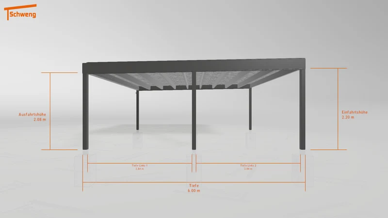 #DE Schweng Flachdachcarport C600+ (ID 5mwk8z) #MTG