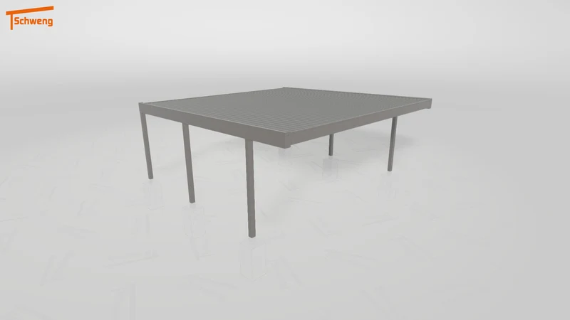 #DE Schweng Flachdachcarport C600 (ID ygn5yg)