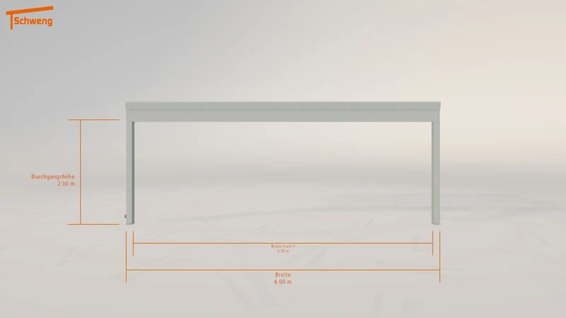 #DE Schweng Pultdachcarport S400 (ID 85ywdj)