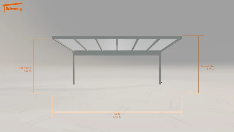 #DE Schweng Pultdachcarport S400 (ID 85ywdj)