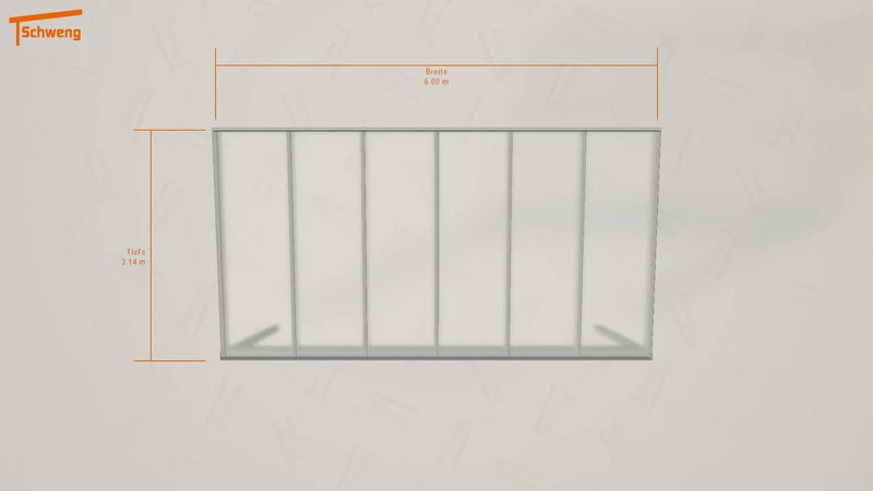 #DE Schweng Pultdachcarport S400 (ID 85ywdj)