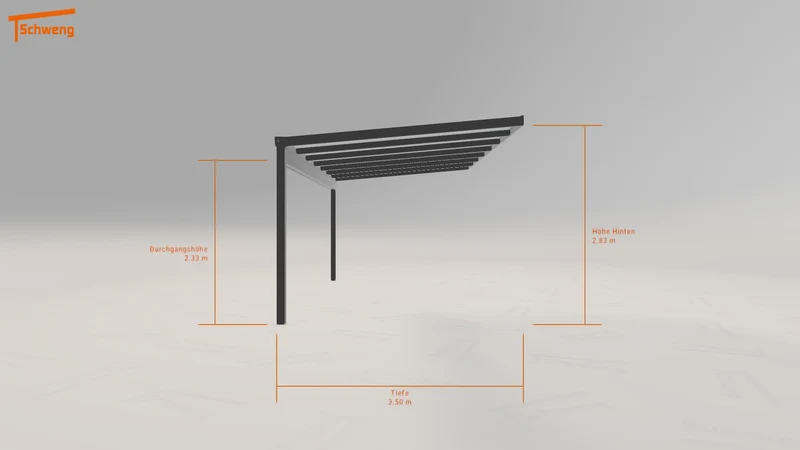 #DE Schweng Terrassenüberdachung S400 (ID 33kwgy)