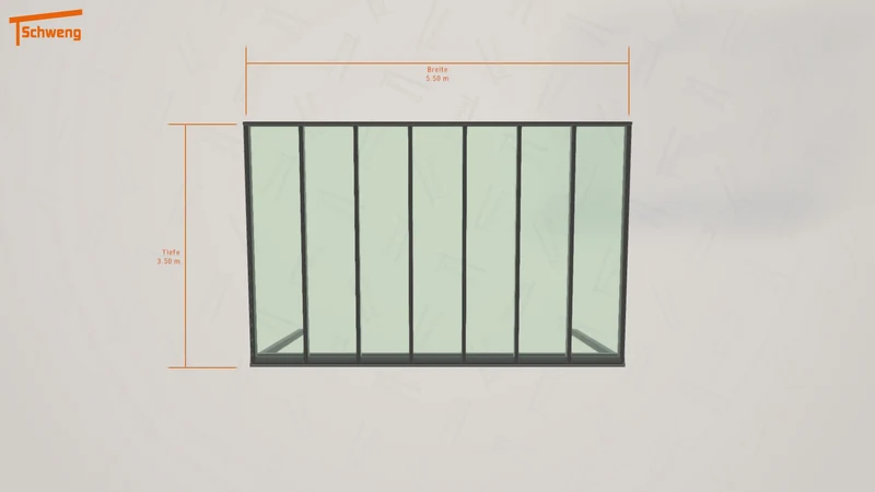 #DE Schweng Terrassenüberdachung S400 (ID 33kwgy)