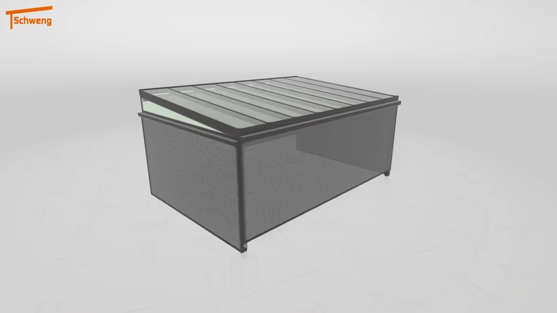 #DE Schweng Terrassenüberdachung S400 (ID jjrq77)