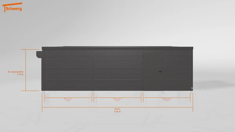 #DE Schweng Pultdachcarport S400 (ID 5m9q4q) #MTG