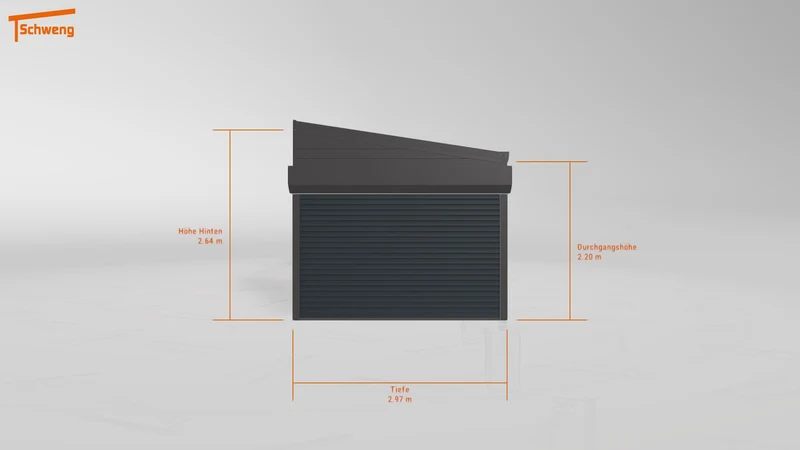 #DE Schweng Pultdachcarport S400 (ID 5m9q4q) #MTG