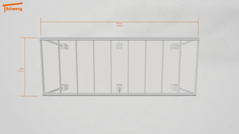 #DE Schweng Pultdachcarport S400 (ID mjrd4v) #MTG