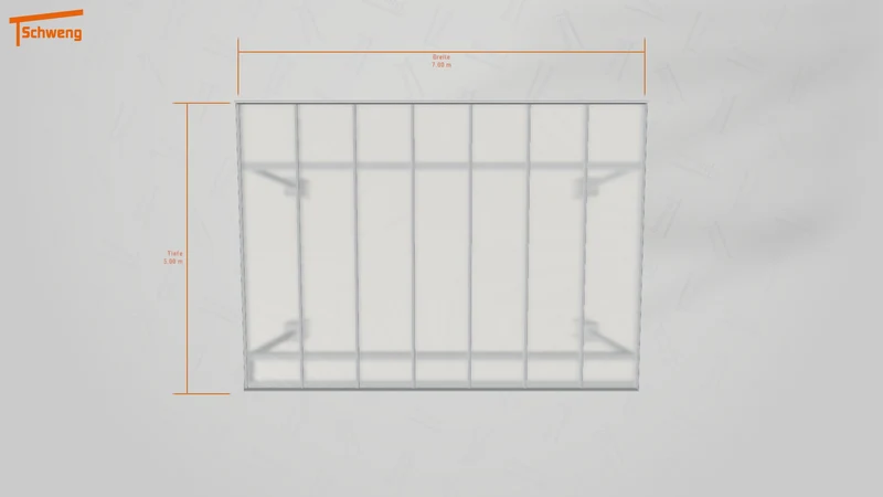 #DE Schweng Pultdachcarport S400 (ID bkgnm5)