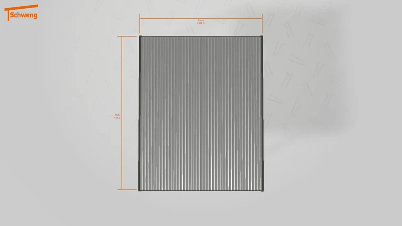 #DE Schweng Flachdachcarport C600 (ID jj95xn) #MTG