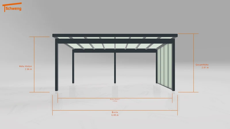 #DE Schweng Terrassenüberdachung S400 (ID x7nmw9)