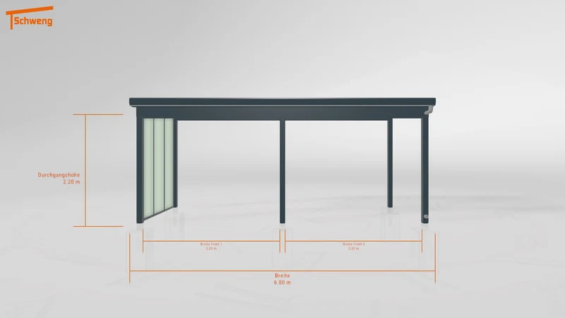 #DE Schweng Terrassenüberdachung S400 (ID ygnpqr)