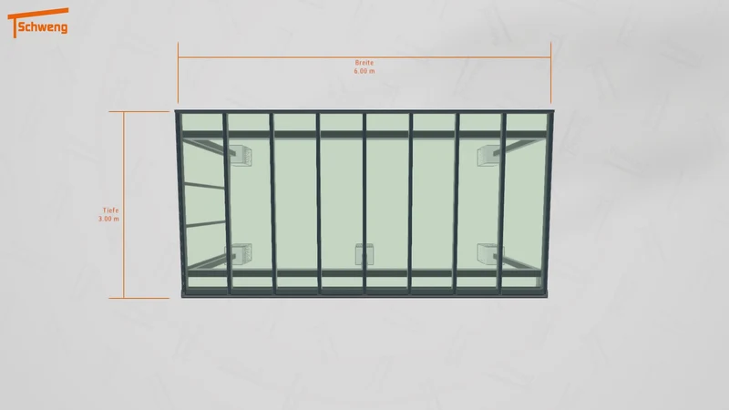 #DE Schweng Terrassenüberdachung S400 (ID ygnpqr)