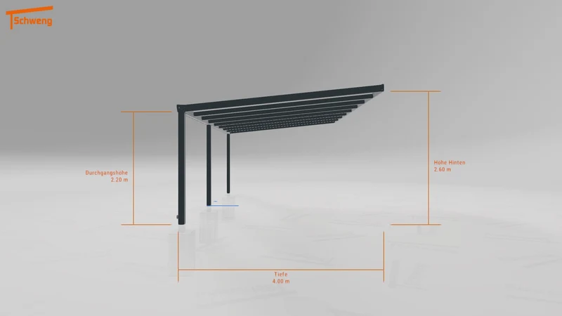 #DE Schweng Terrassenüberdachung S400 (ID x7npbn)
