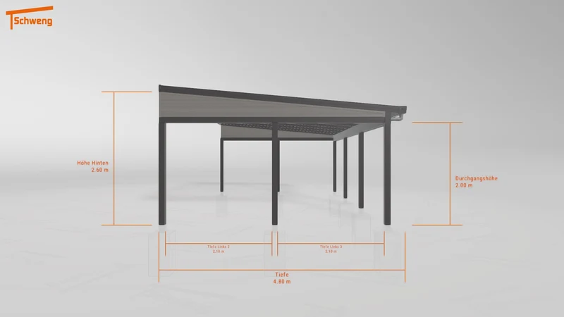 #DE Schweng Terrassenüberdachung S400 (ID zbg2vd)