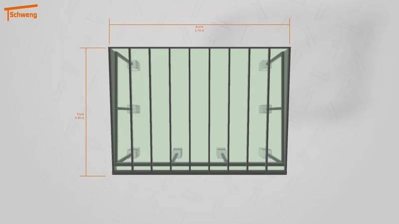#DE Schweng Terrassenüberdachung S400 (ID zbg2vd)