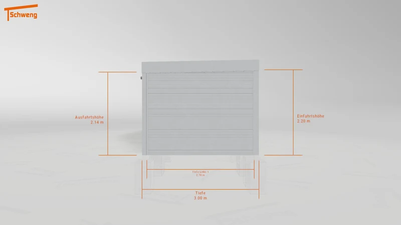 #DE Schweng Flachdachcarport C600 (ID bkgnym) #MTG