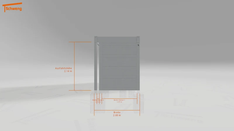 #DE Schweng Flachdachcarport C600 (ID x7nrv3) #MTG