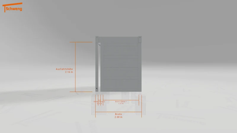 #DE Schweng Flachdachcarport C600 (ID ygn43z) #MTG