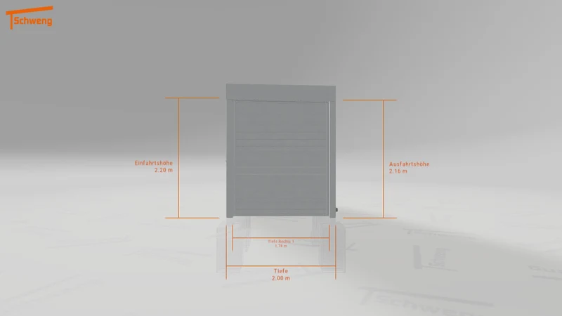 #DE Schweng Flachdachcarport C600 (ID ygn43z) #MTG
