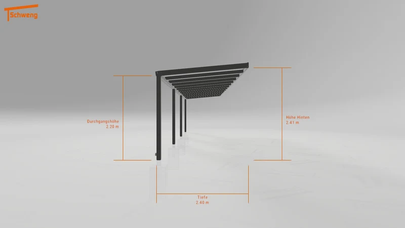 #AT Schweng Terrassenüberdachung S350 (ID 9wpb24)