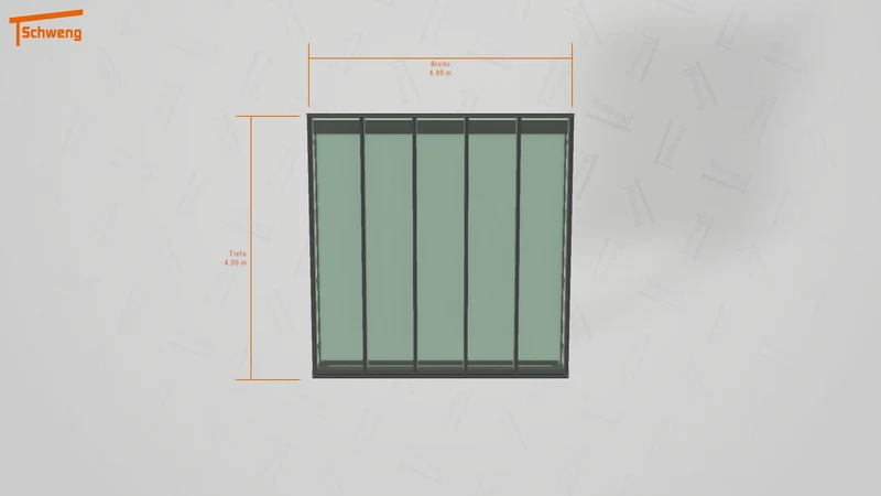 #DE Schweng Terrassenüberdachung S400 (ID 77mnqx)
