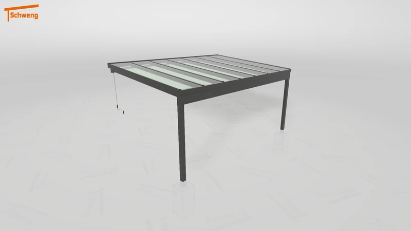#DE Schweng Terrassenüberdachung S350 (ID 77mvz5)