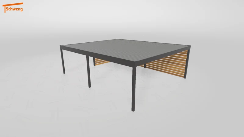 #DE Schweng Flachdachcarport C600 (ID 42jnqm) #MTG