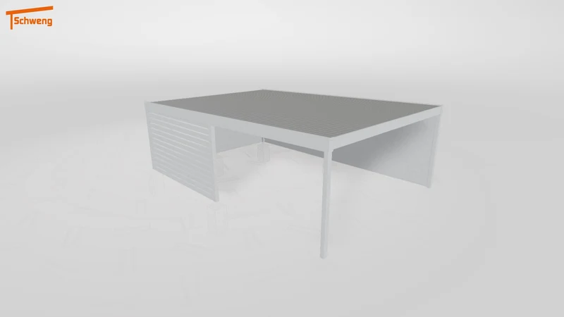 #DE Schweng Flachdachcarport C600+ (ID n5xp94)