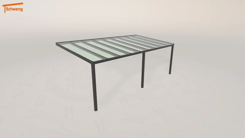 #DE Schweng Terrassenüberdachung S350 (ID 77982j)