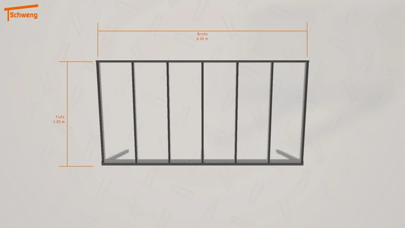 #DE Schweng Terrassenüberdachung S400 (ID 5mdy7z)