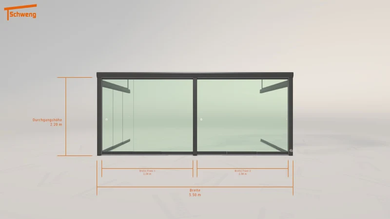 #DE Schweng Terrassenüberdachung S400 (ID 33kqyw)