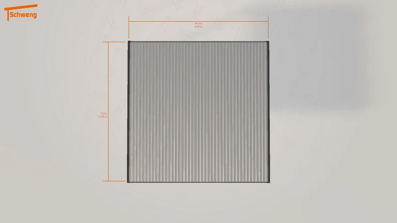 #DE Schweng Flachdachcarport C600 (ID rjkw3d) #MTG