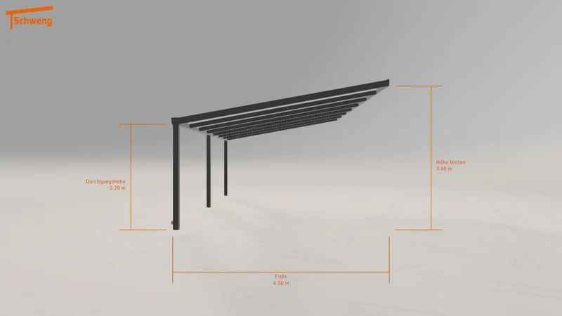 #DE Schweng Terrassenüberdachung S400 (ID pbd8dk)