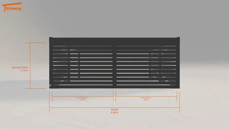 #DE Schweng Flachdachcarport C600+ (ID bk7973)
