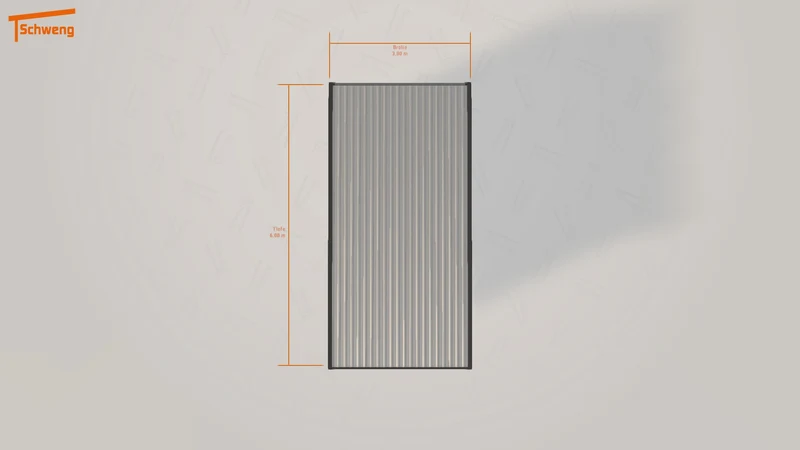 #DE Schweng Flachdachcarport C600+ (ID 5mdndw)
