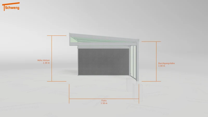 #DE Schweng Terrassenüberdachung S400 (ID x7nm8b)