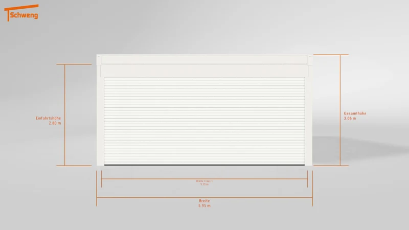 #DE Schweng Flachdachcarport C600+ (ID 77m858) #MTG
