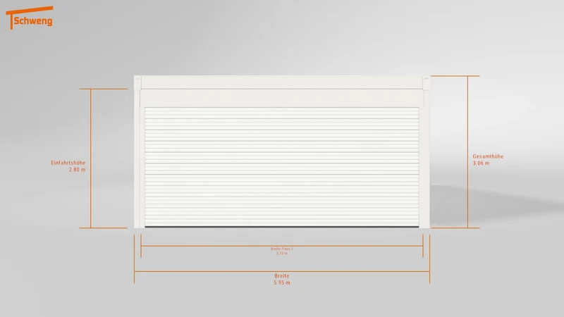 #DE Schweng Flachdachcarport C600+ (ID ygnp74) #MTG