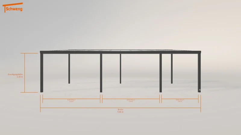 #DE Schweng Pultdachcarport S400 (ID 77wqmq) #MTG