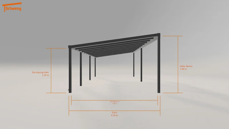 #DE Schweng Pultdachcarport S400 (ID 77wqmq) #MTG